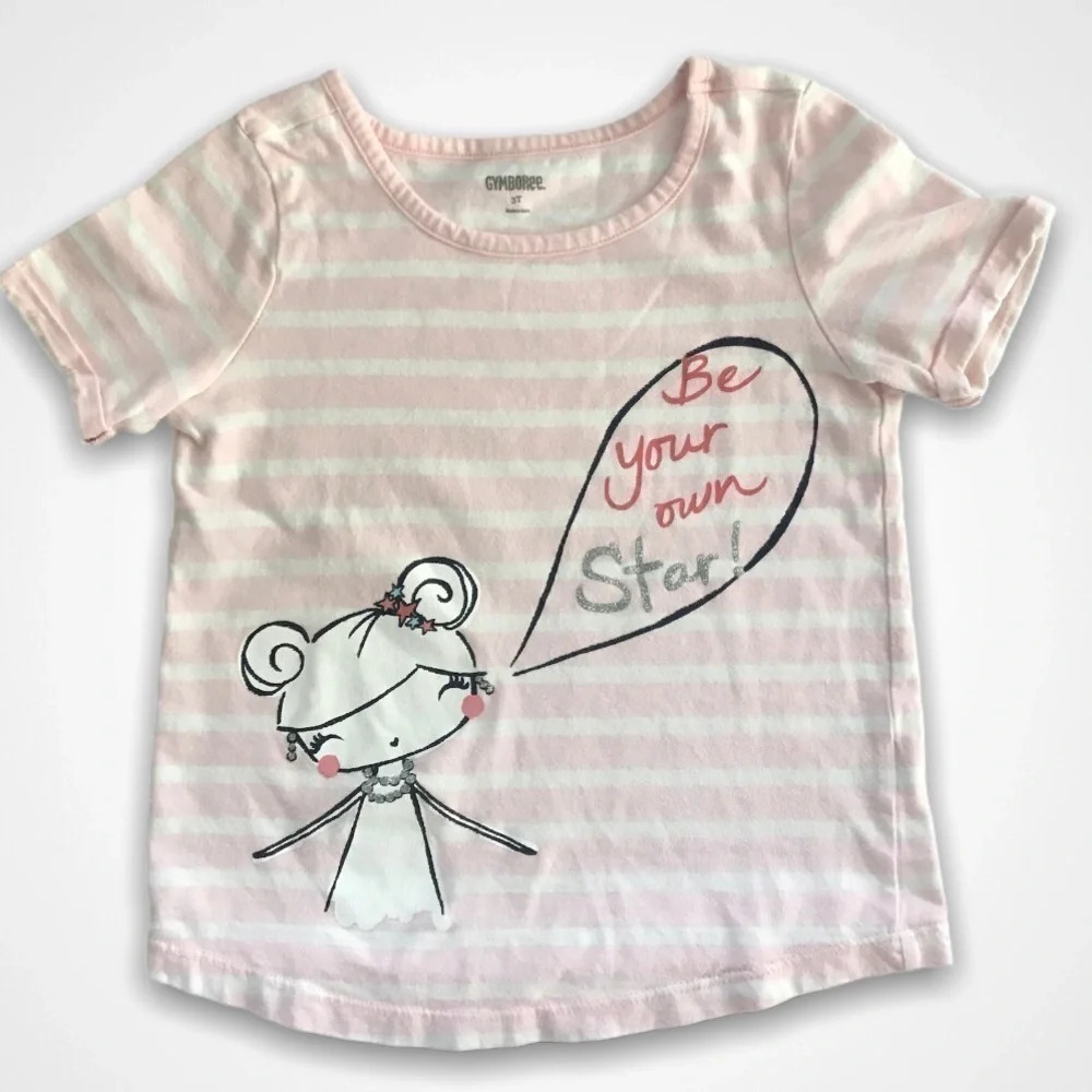 2/$15🥳 Gymboree Be Your Own Star Tshirt